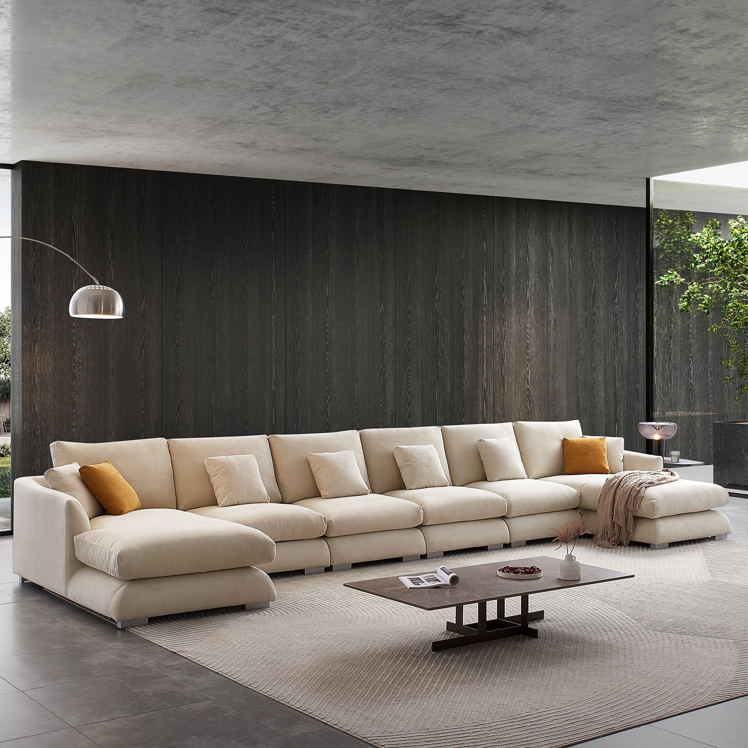 Feathers U-Sectional - Mario Capasa